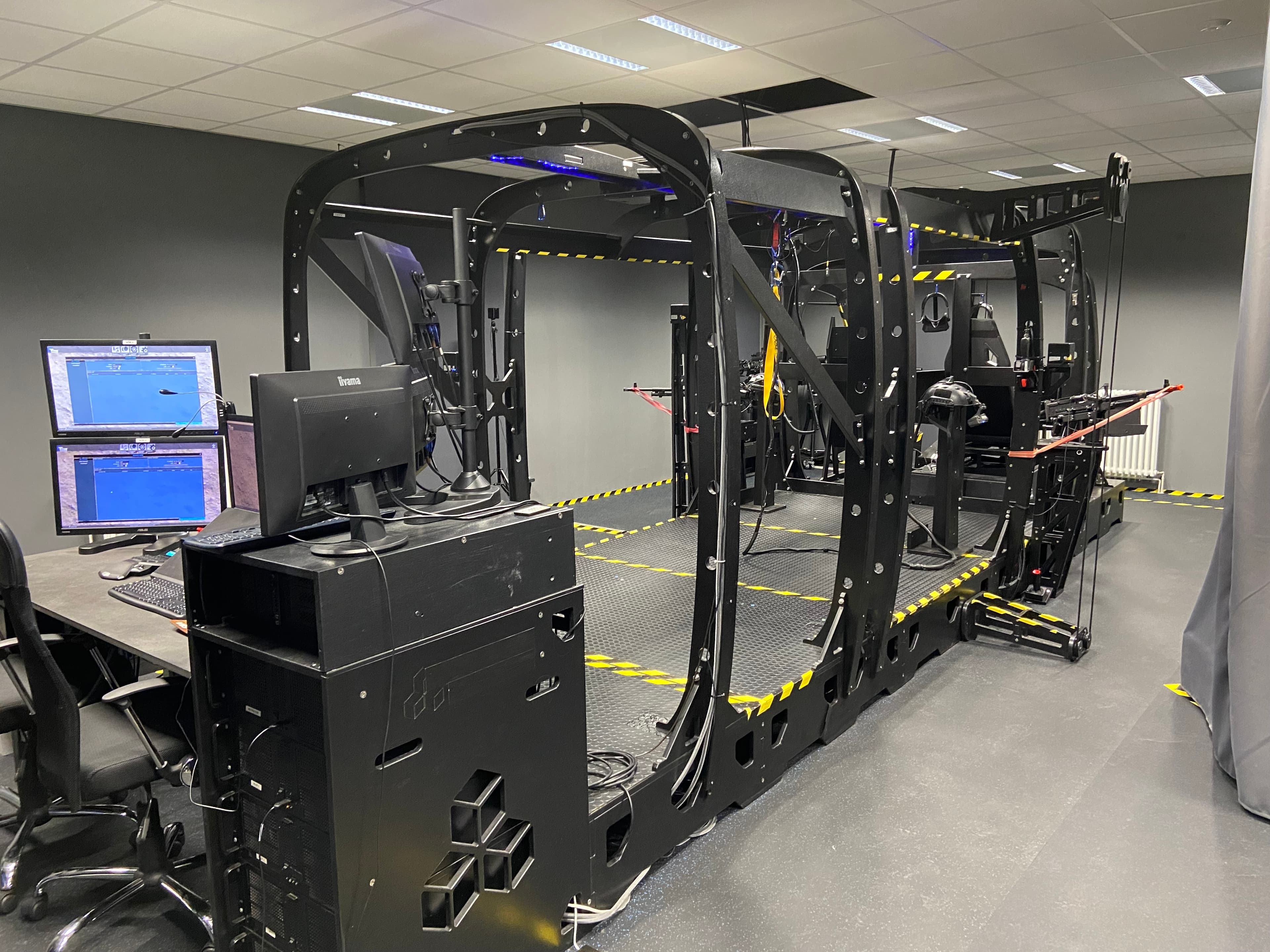 Advanced Aircrew Mission Simulator training session